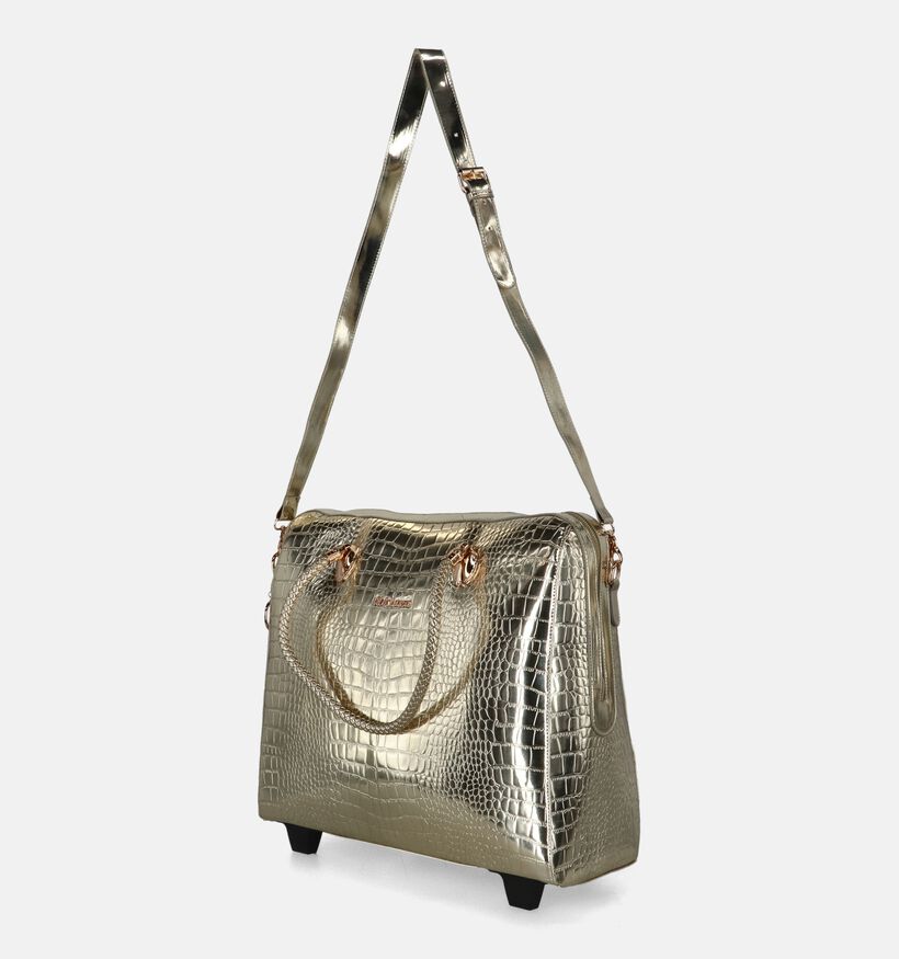 Olivia Lauren Alice Gouden Laptoptas met Wieltjes voor dames (378539)