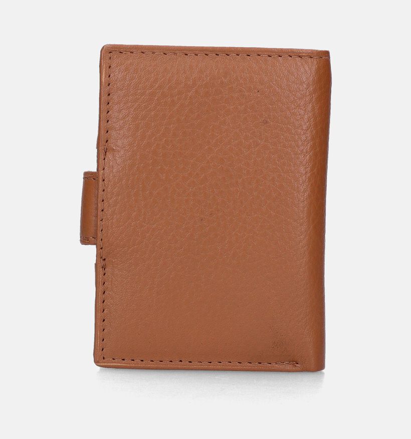 Crinkles Porte-cartes en Camel pour femmes (349875)