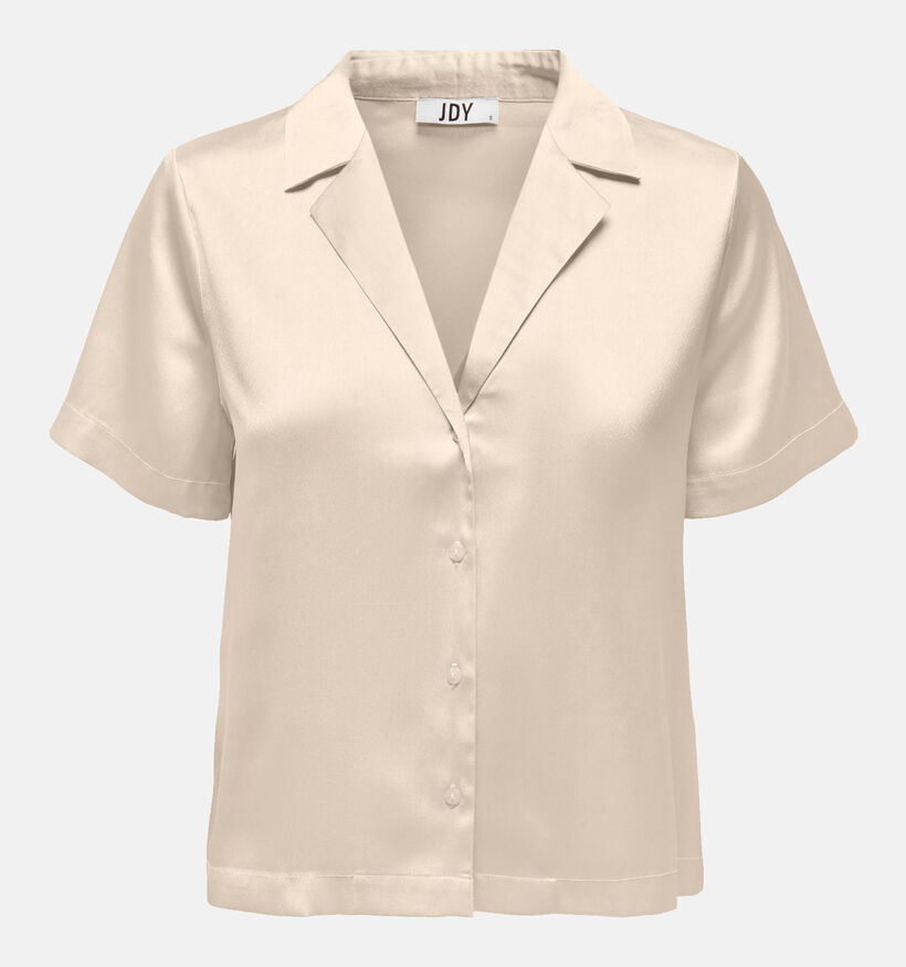 JDY Fifi Satin Blouse en Beige (327114)