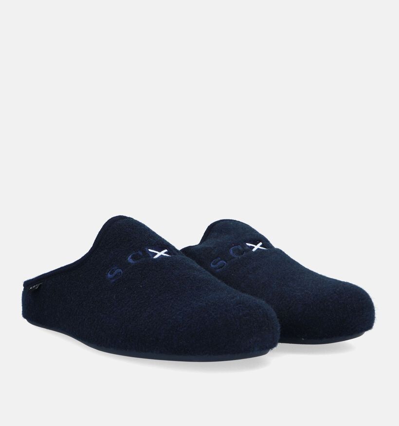 Scapa Blauwe Pantoffels voor heren (333396)