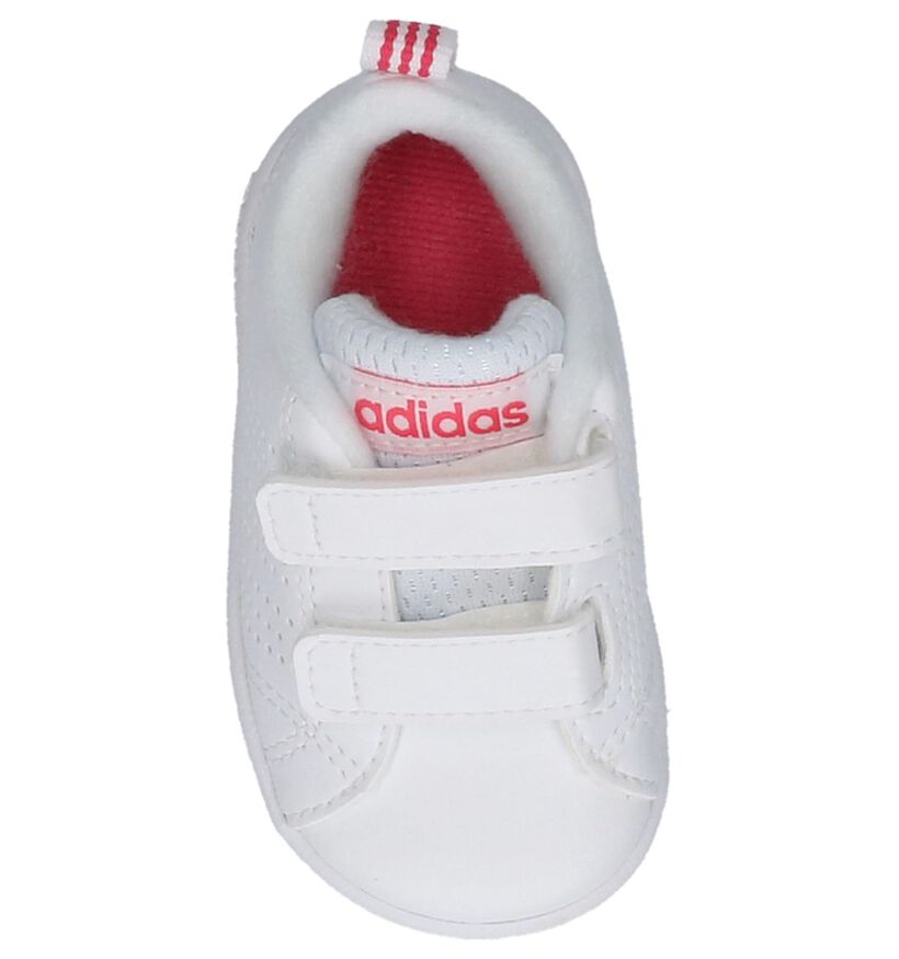 Witte Babysneakers adidas VS Advantage Clean in kunstleer (237176)