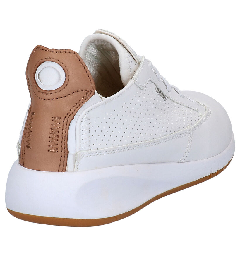 Geox Aerantis Ecru Sneakers in leer (266865)