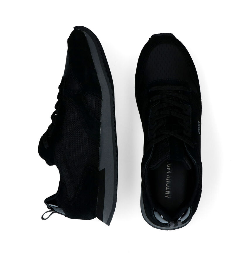 Antony Morato Mixer Zwarte Sneakers in nubuck (296834)