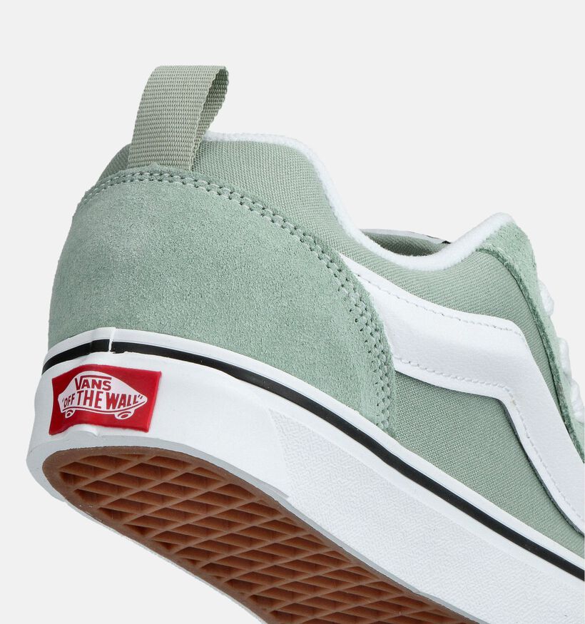 Vans Knu Skool Groene Sneakers voor dames (360209)