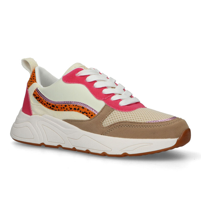 Posh by Poelman Baskets casual en Noir pour femmes (354047) - pour semelles orthopédiques