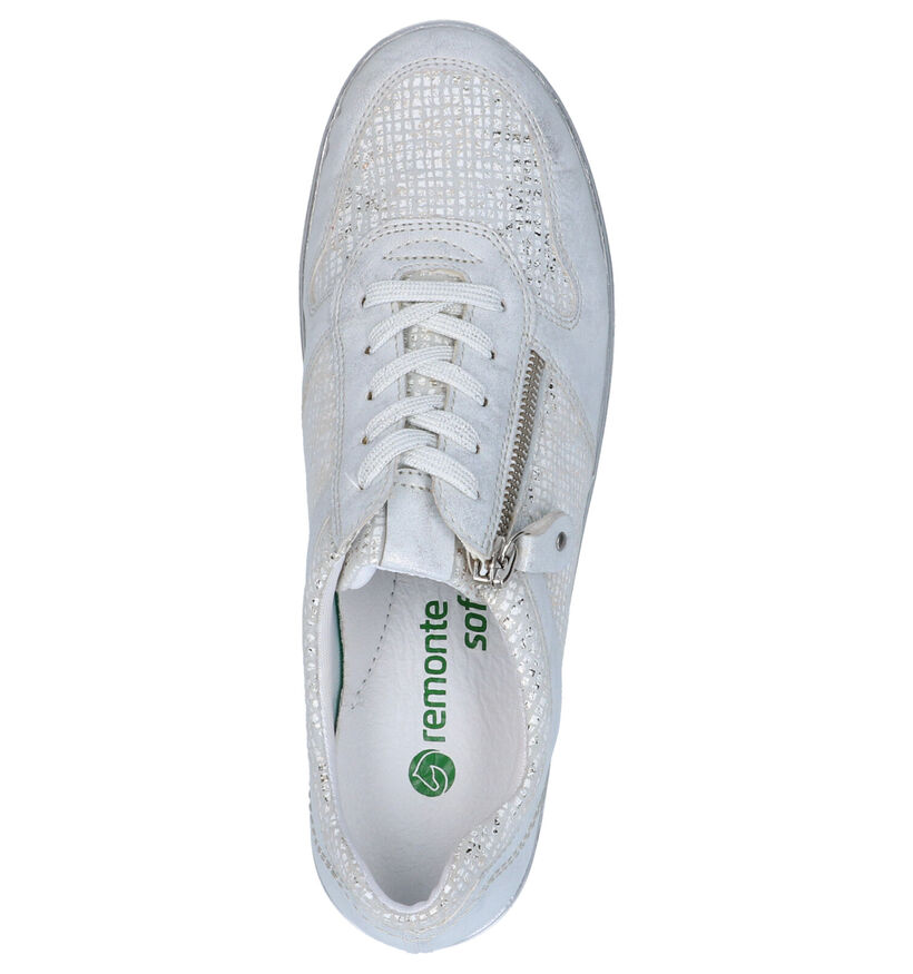 Remonte Baskets casual en Bleu foncé en daim (266872)