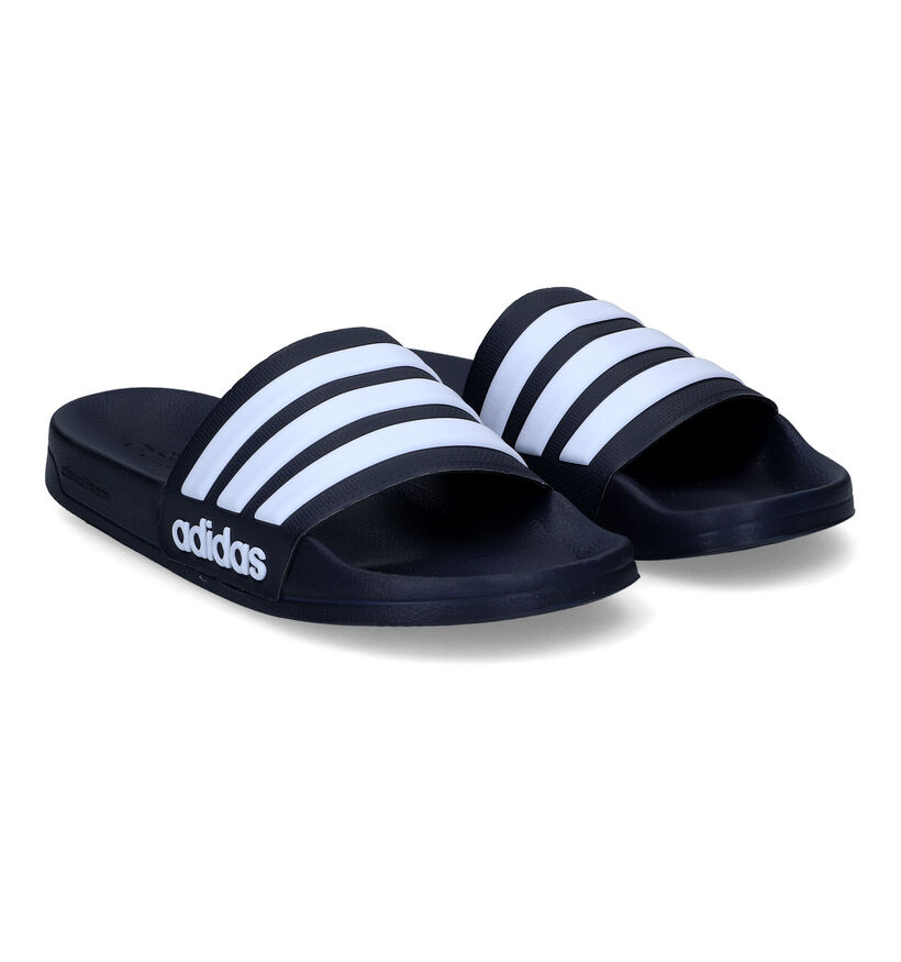 adidas Adilette Shower Claquettes en Bleu pour hommes (319063)