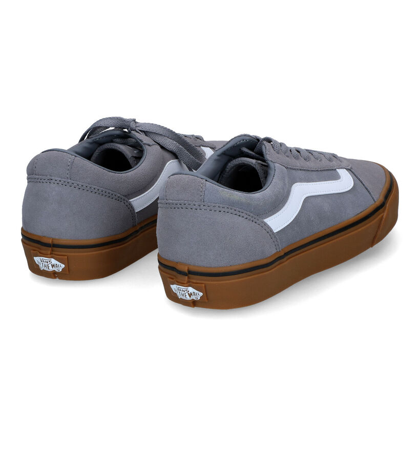 Vans Ward Baskets de skate en Brun pour hommes (328232)