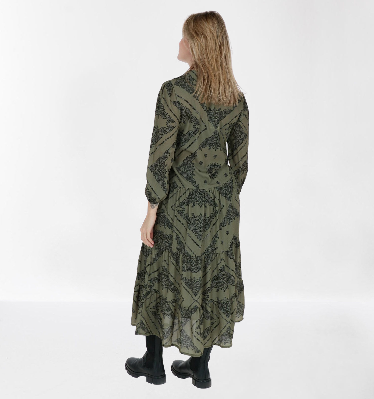 Studio It Kaki Hemdjurk Dames Kleedjes Online op TORFS.BE
