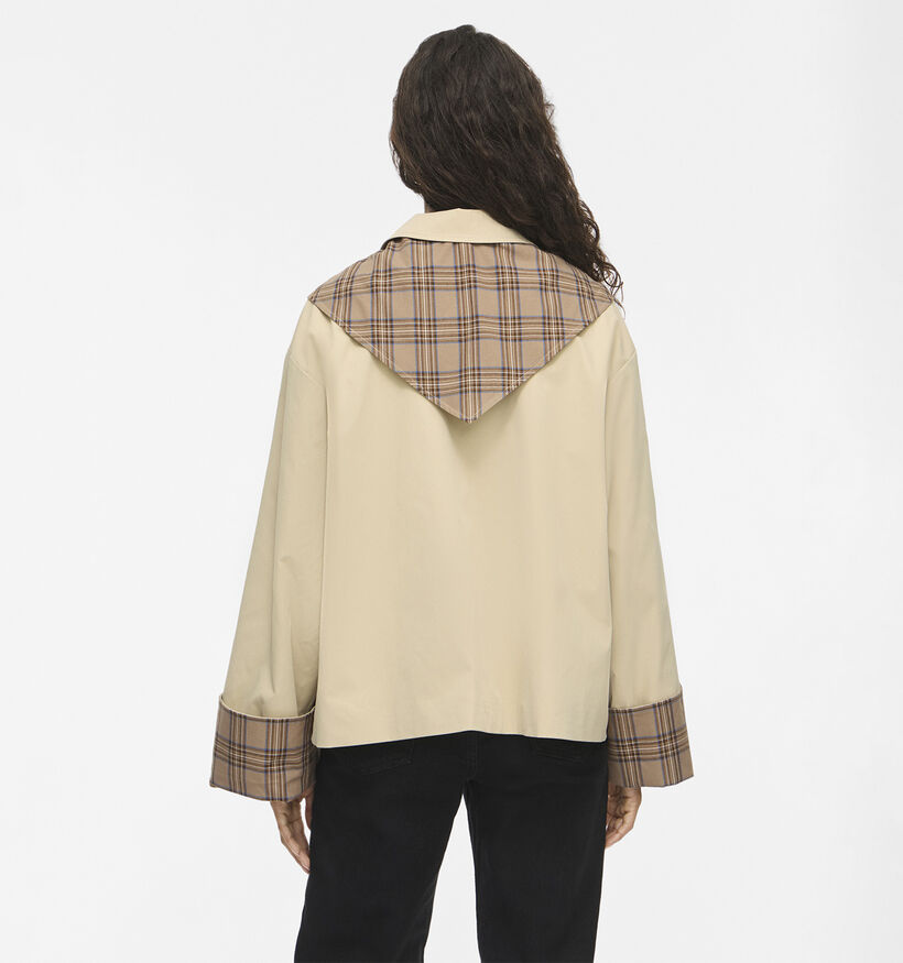 Vila Avara Manteaux court en Marron pour femmes (379752)