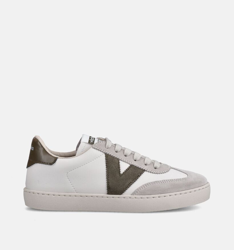 Victoria Witte/Bruine Sneakers voor dames (369923)