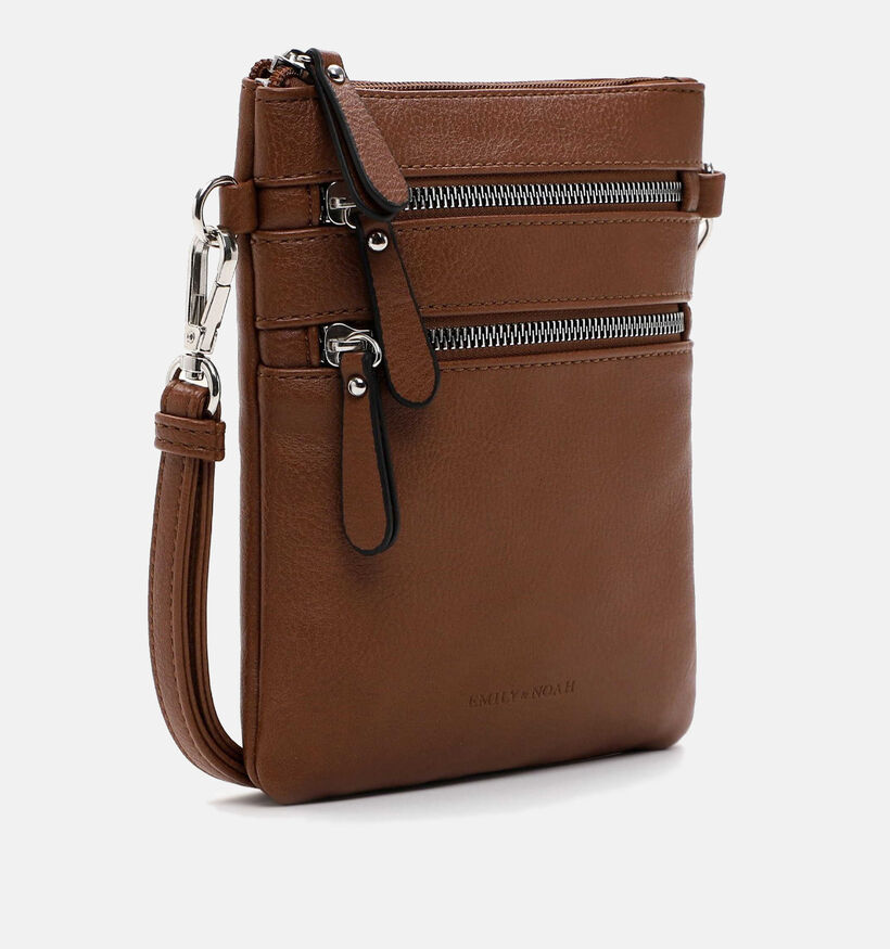 Emily & Noah Emma Cognac Crossbodytas voor dames (371514)