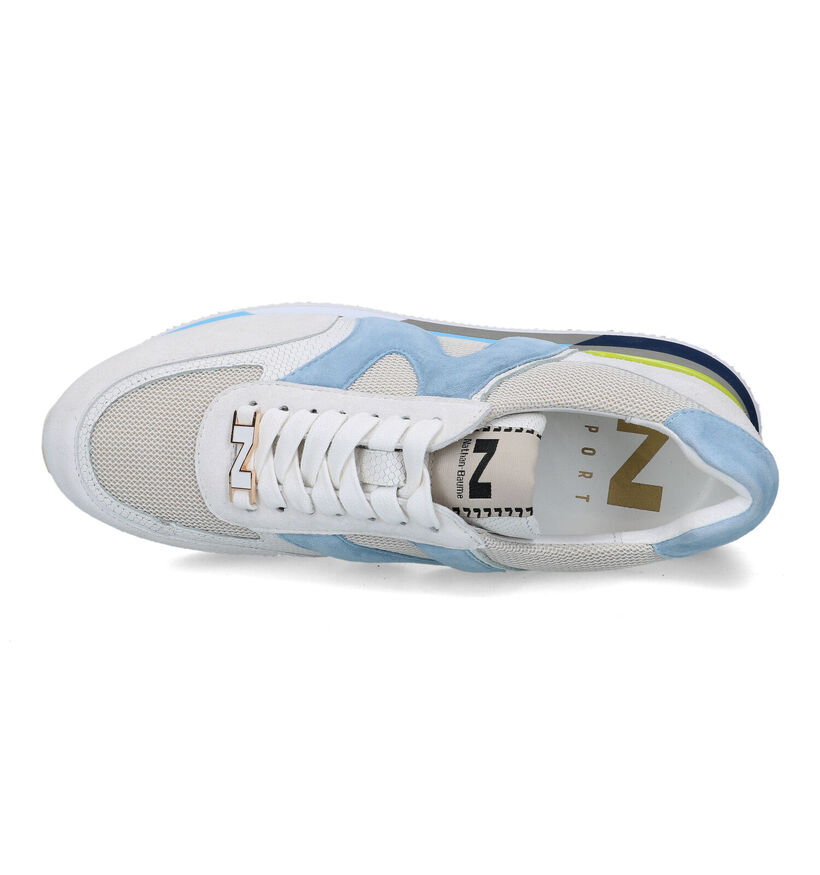 Nathan-Baume Beige Sneakers voor dames (324413) - geschikt voor steunzolen