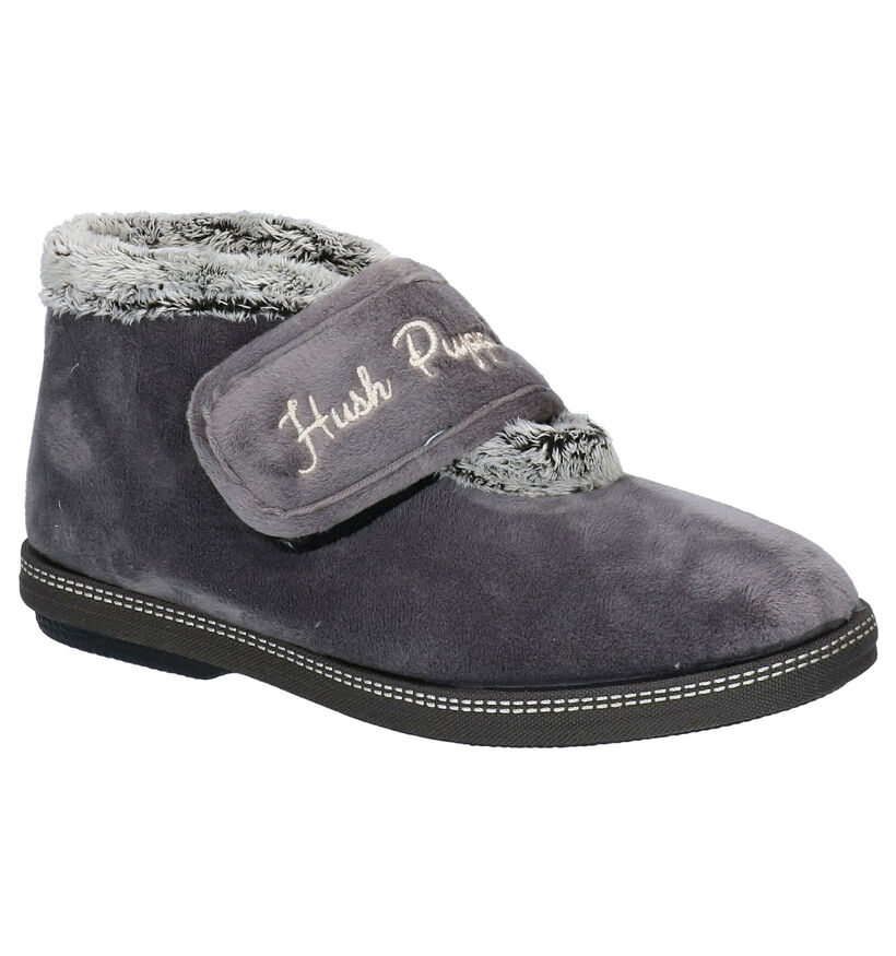 Hush Puppies Cyrilo Grijze Hoge pantoffels voor dames (345566)