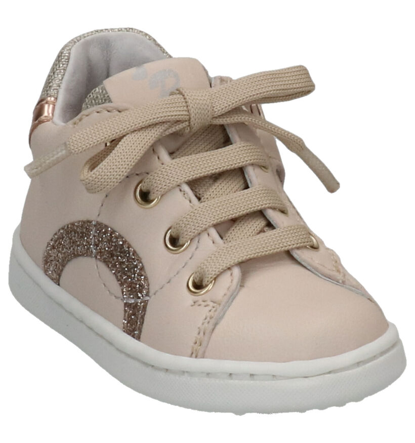 Romagnoli Beige Lage Schoenen in leer (269559)