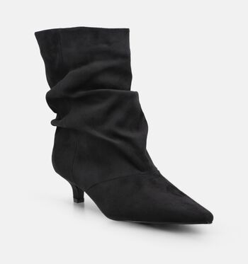 Laurent David Bottines Noir/Bordeaux