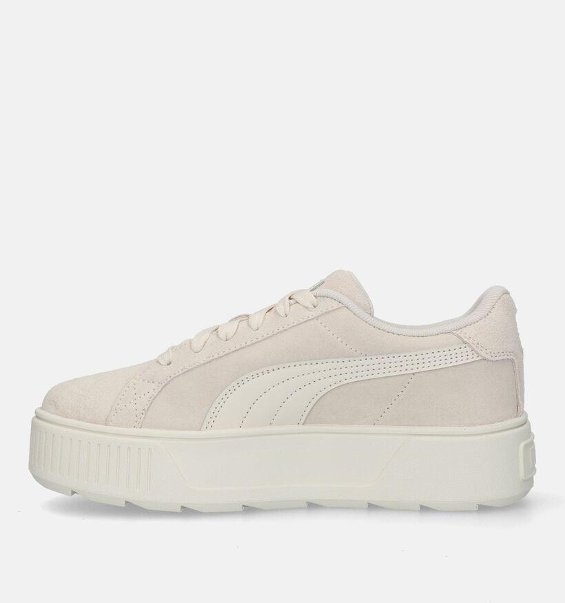 Puma Karmen Baskets en Beige pour femmes (326421) - pour semelles orthopédiques