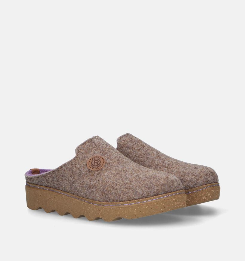 Rohde Foggia Oranje Pantoffels voor steunzolen voor dames (349319) - geschikt voor steunzolen