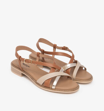 NeroGiardini Sandalen Cognac