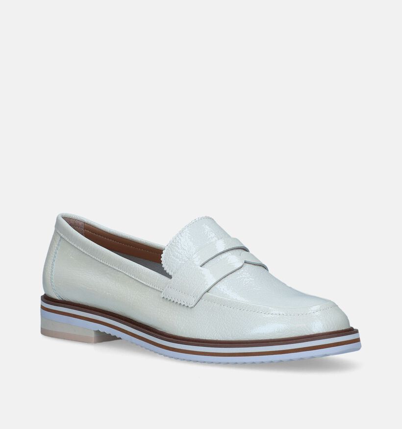Regarde Le Ciel Dalma-02 Chaussures sans lacets en Blanc pour femmes (337330)