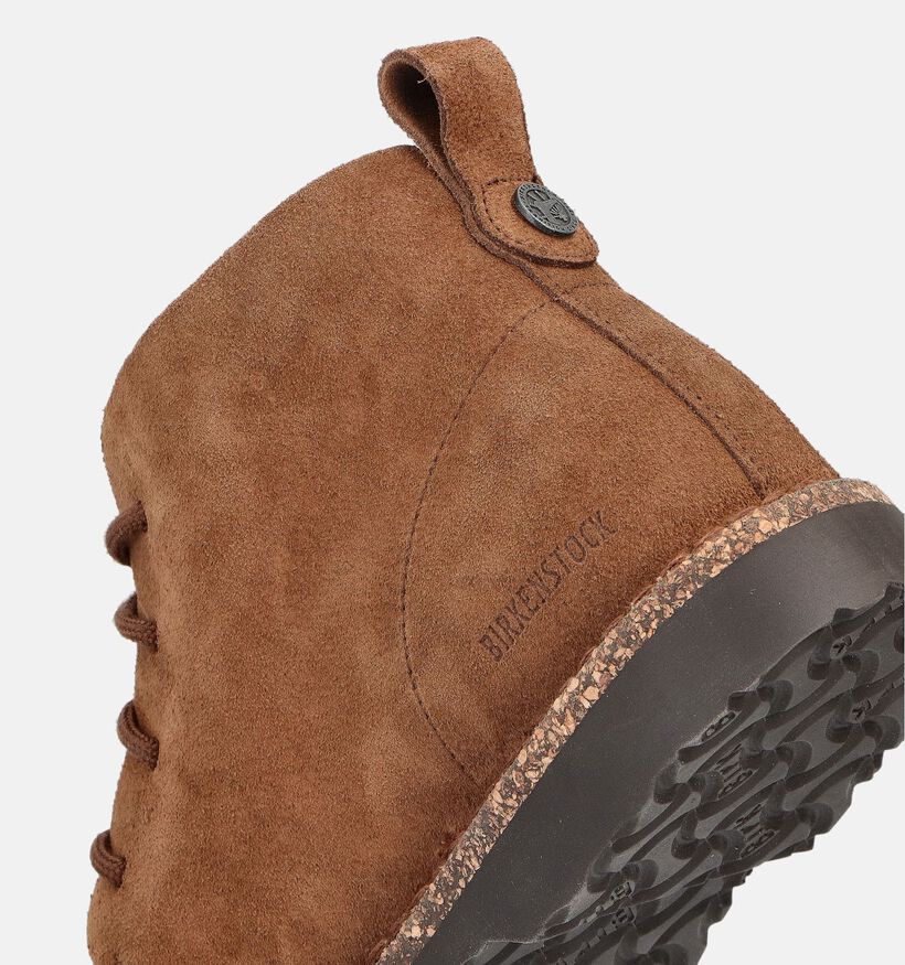 Birkenstock Uppsala Mid Cognac Geklede Boots voor heren (360277) - geschikt voor steunzolen