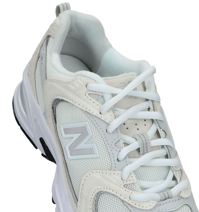 New Balance MR 530 Baskets en Écru en daim (319284)