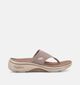 Skechers Arch Fit Taupe Slippers voor dames (371231)