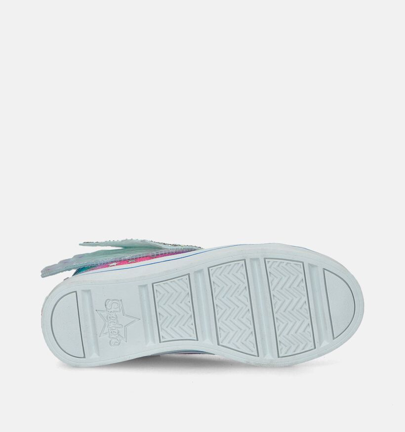 Skechers Twi-Lites 2.0 Baskets en Bleu pour filles (345262)