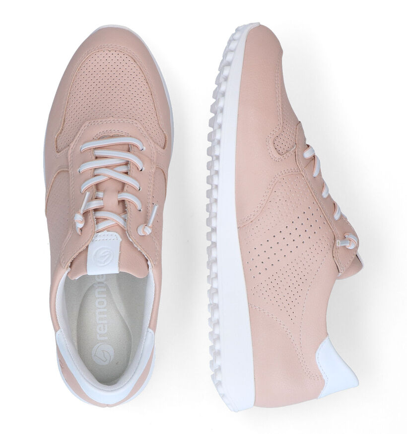 Remonte Roze Veterschoenen voor dames (302797) - geschikt voor steunzolen