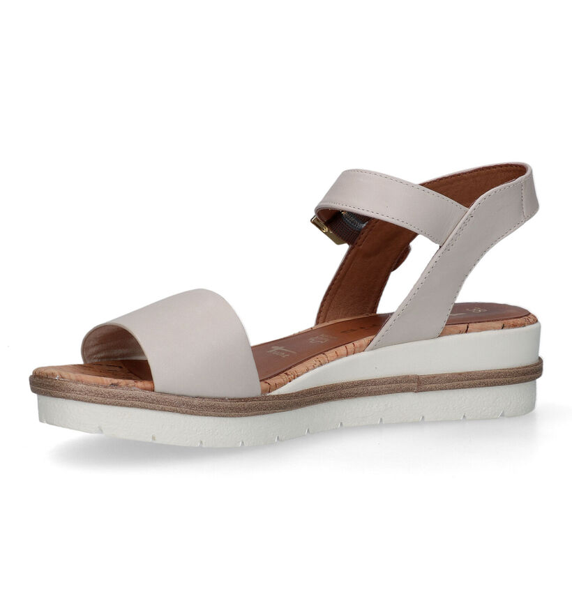 Tamaris Sandales compensées en Beige pour femmes (334986)