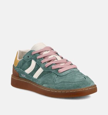 Coolway Sneakers Beige/Blauw/Rood/Groen