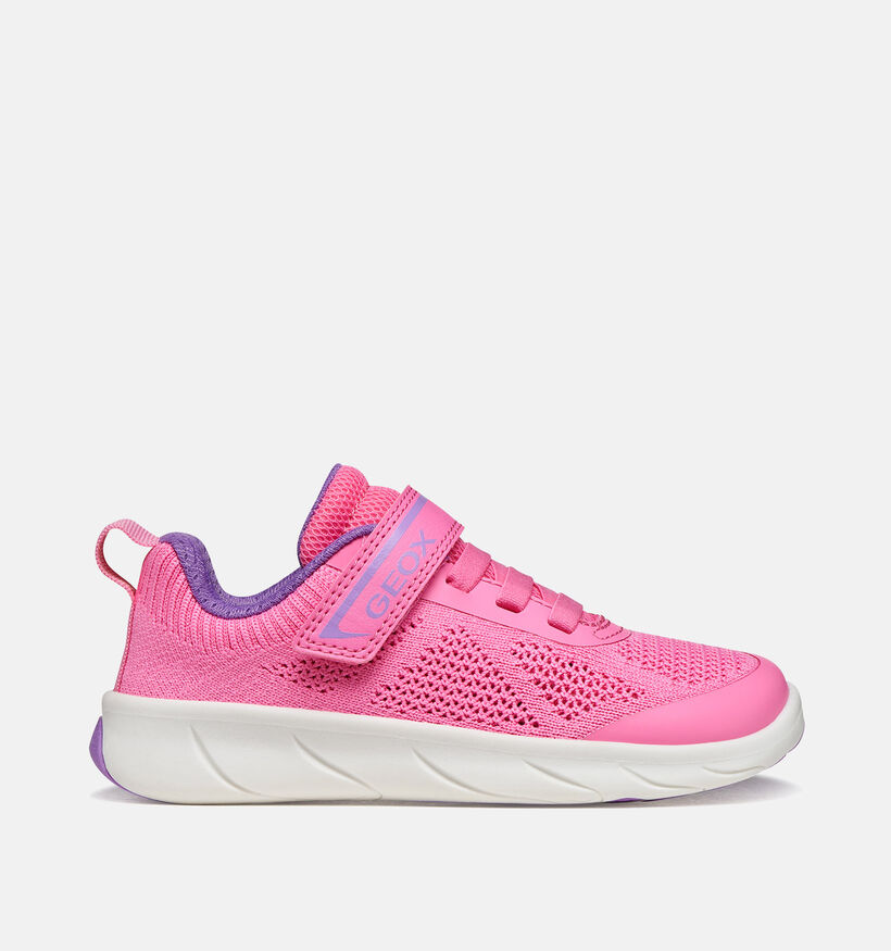 Geox Roze Lage Sneakers voor meisjes (370160) - geschikt voor steunzolen