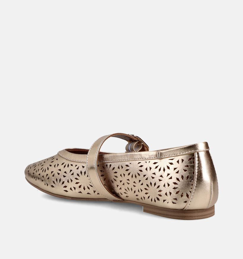 Marco Tozzi Gouden Ballerina's voor dames (371829)