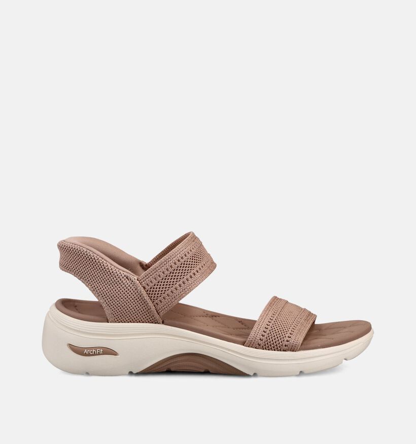 Skechers Walk Arch Fit 2.0 Taupe Sandalen voor dames (371230)