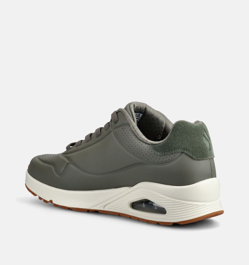 Skechers Uno Tailored Air Kaki Sneakers voor heren (375639)
