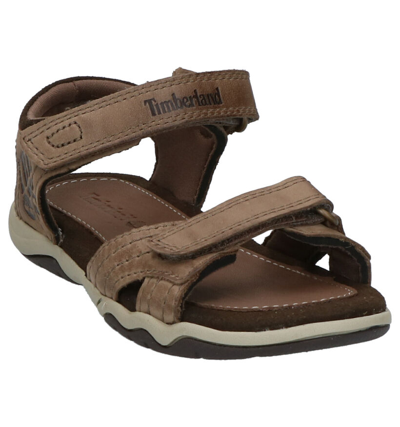 Timberland Oak Bluff Bruine Sandalen in leer (267270)