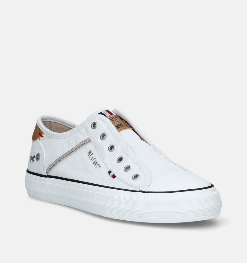 Mustang Witte Sneakers voor dames (336423)