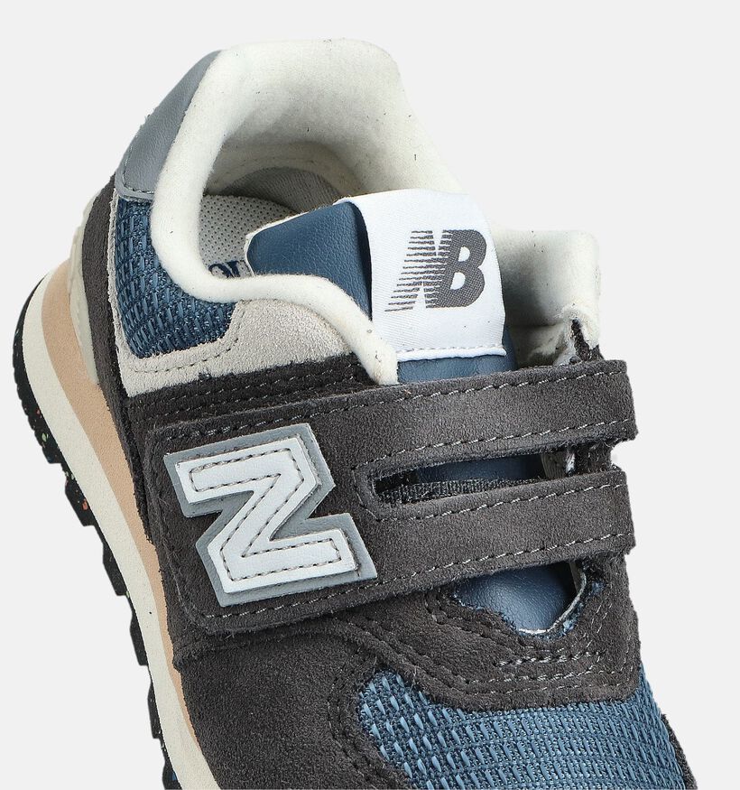 New Balance Grijze/Zwarte Sneakers voor meisjes, jongens (358711) - geschikt voor steunzolen