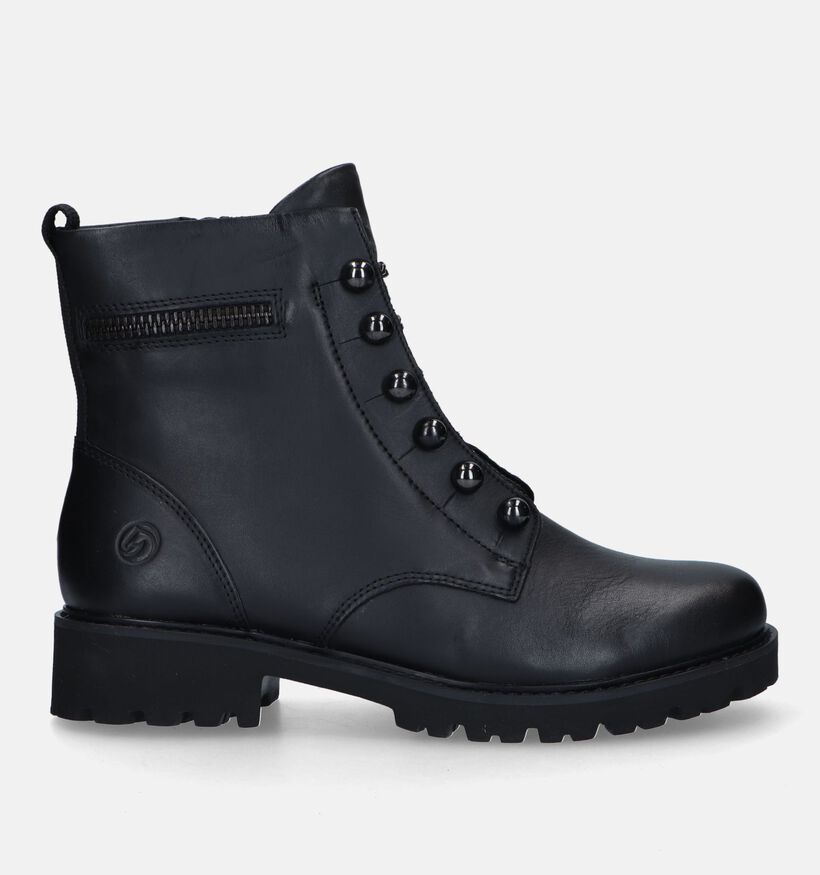 Remonte Boots à lacets en Noir pour femmes (328453)