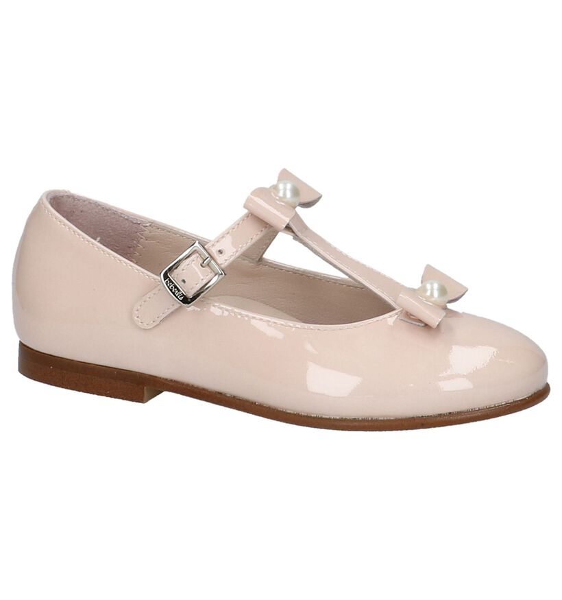 Beberlis Ballerines en Nude en cuir (215981)