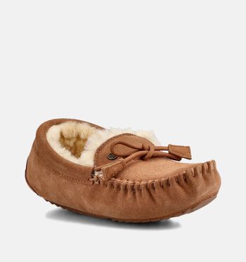 Warmbat Pantoffels Cognac