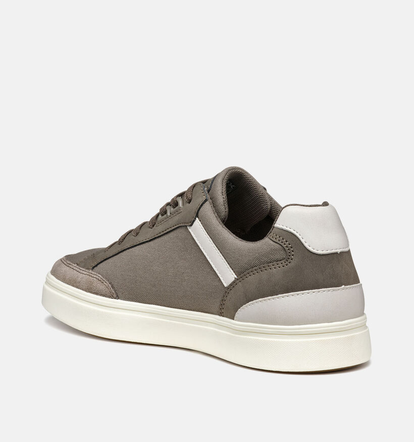 Geox Baltmoore Grijze Veterschoenen voor heren (353847) - geschikt voor steunzolen