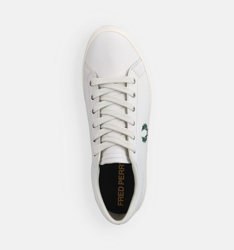 Fred Perry Baseline Witte Veterschoenen voor heren (365708)