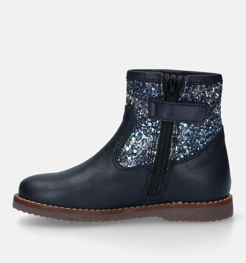 Beberlis Bottes courtes en Bleu pour filles (331442)