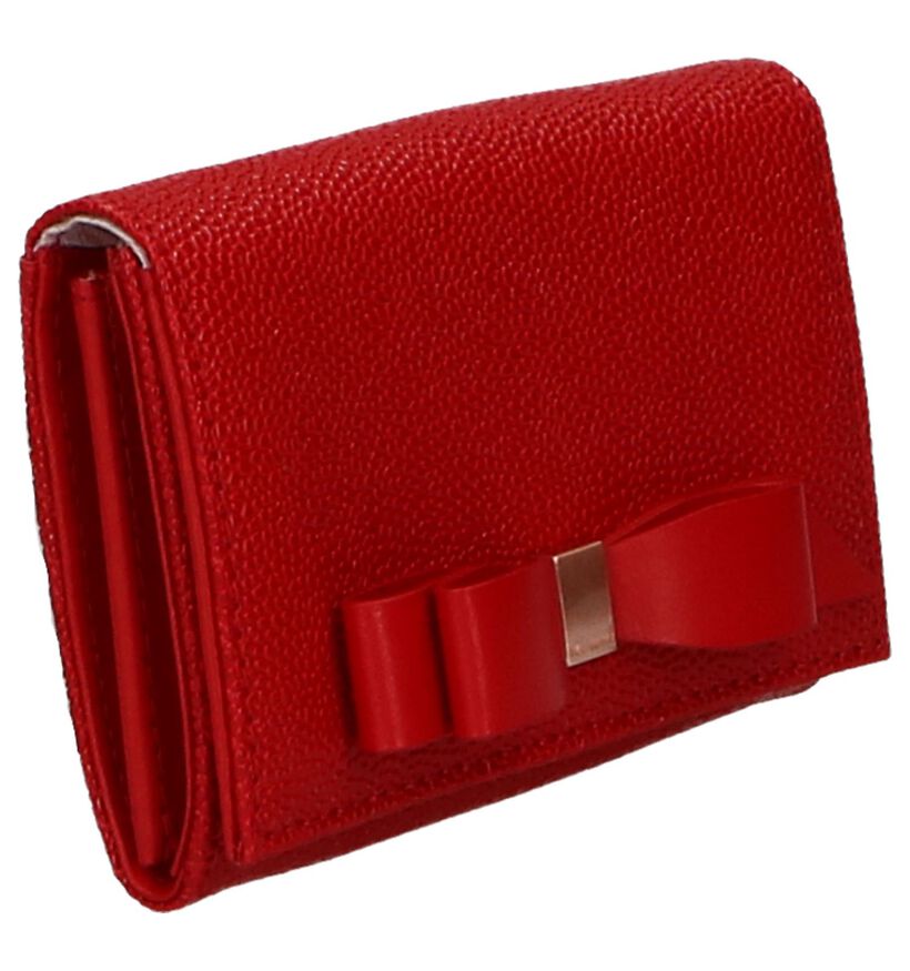 Ted Baker Leonyy Porte-monnaie à rabat en Rouge en simili cuir (254365)