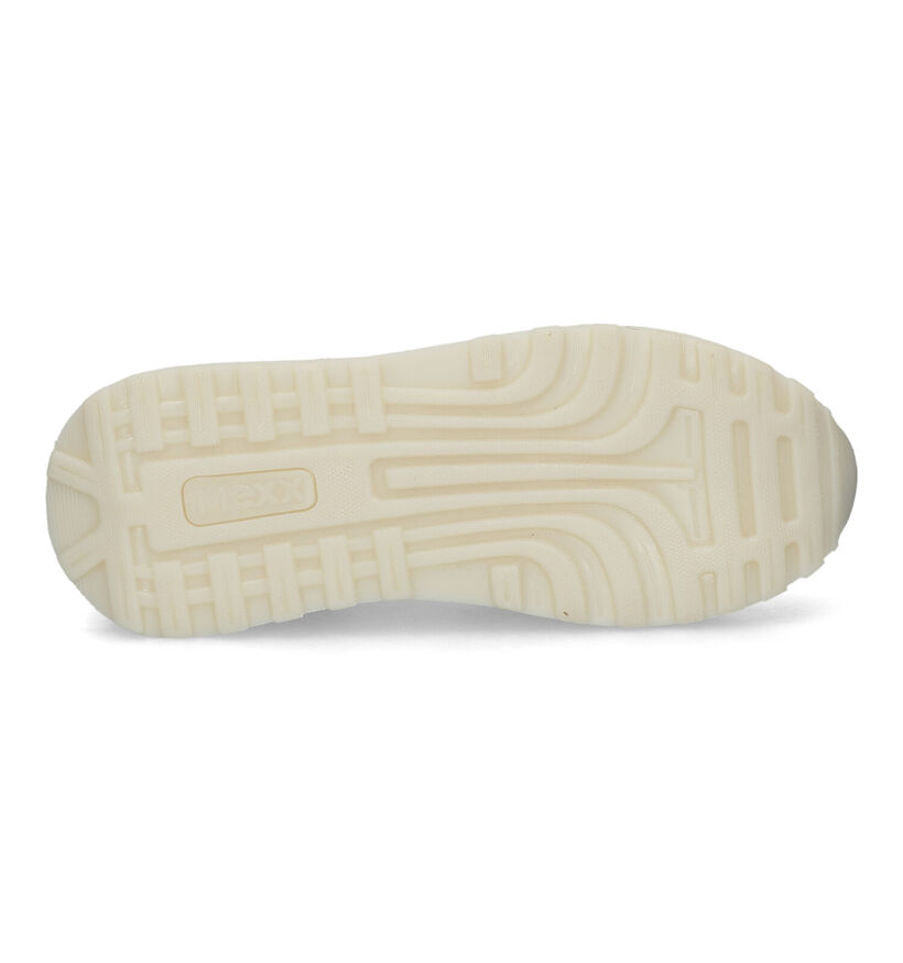 Mexx Juju Spark Zwarte Sneakers voor dames (313072) - geschikt voor steunzolen