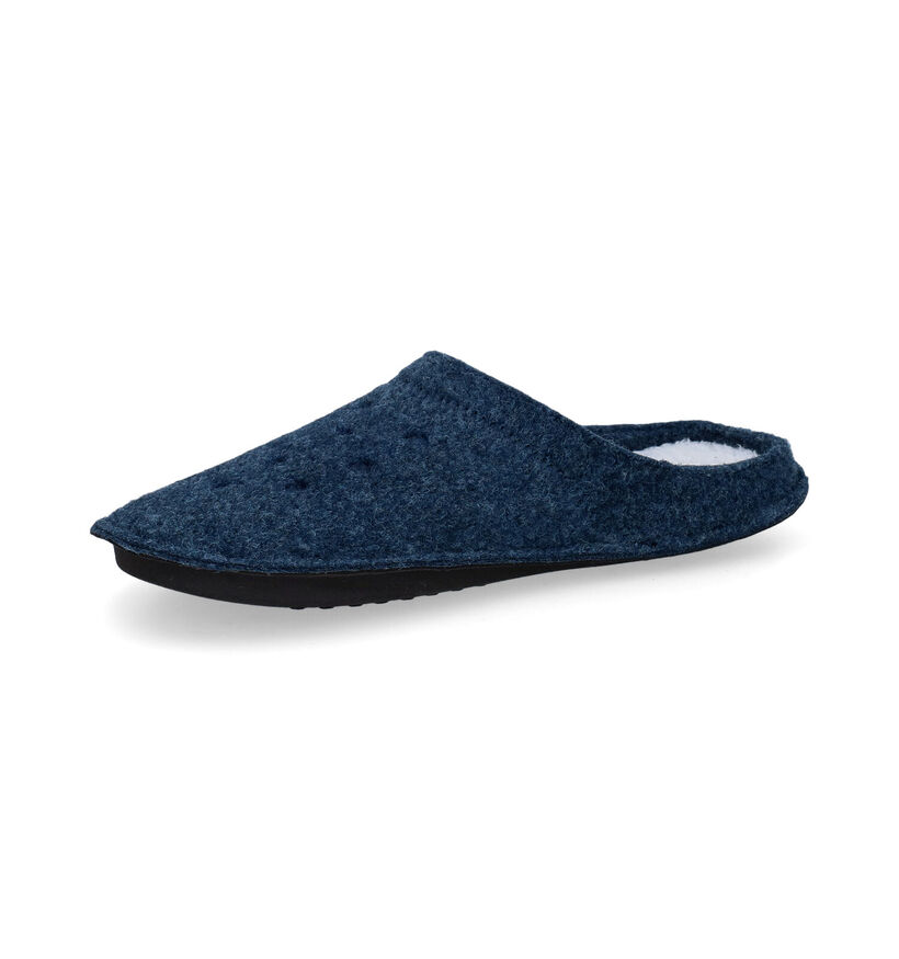 Crocs Classic Slipper Zwarte Pantoffels in stof (298344)