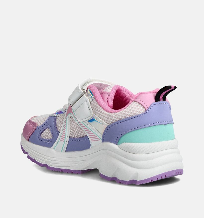 Milo & Mila Baskets basses en Rose pour filles (362936)