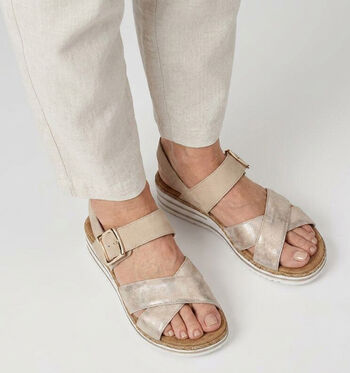 Rieker Sandalen Goud
