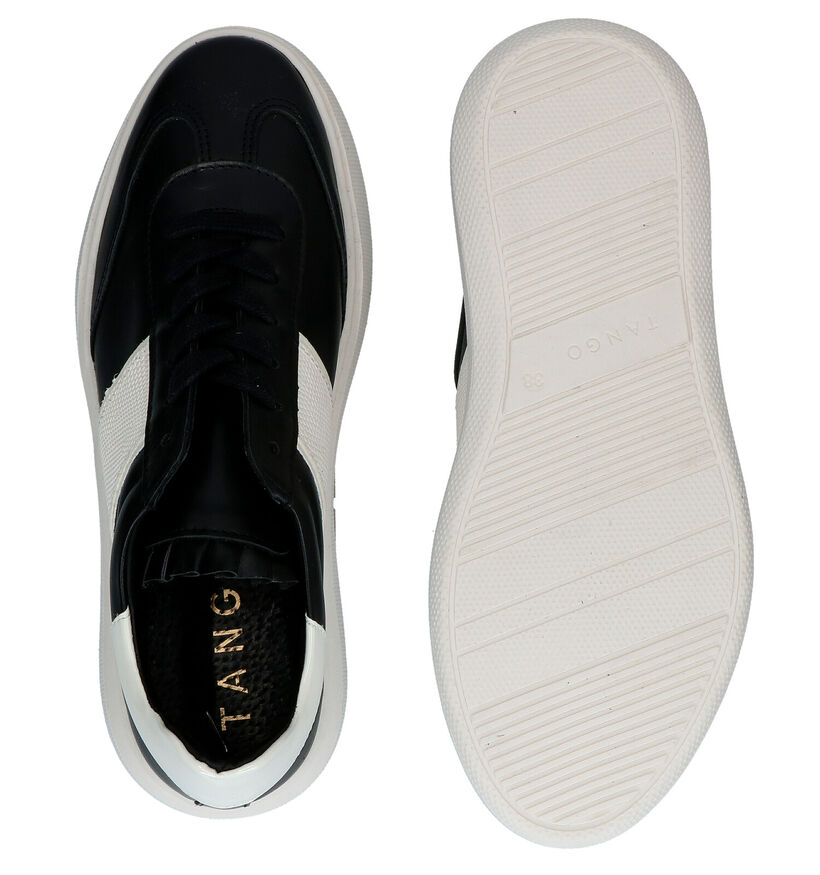 Tango Ingeborg Zwarte Veterschoenen in leer (298483)